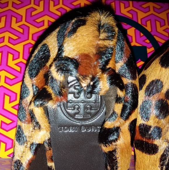 🎉HOST PICK🎉 Tory Burch Reva Leopard Ballet Flat - Picture 3 of 8